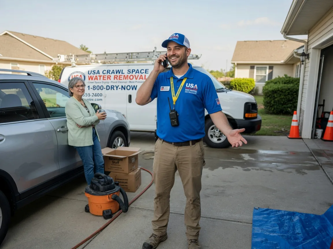 Crawl Space Water Removal Sage, AR FAQs